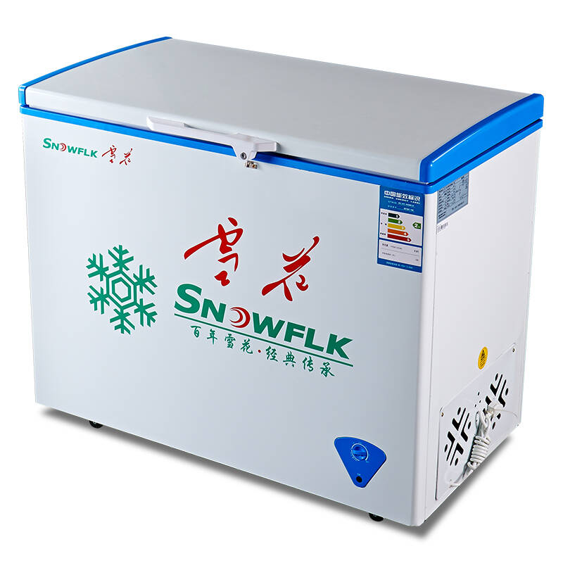 雪花冰柜BC/BD-198 198升冷藏冷冻转换，家庭储鲜的白色巨塔